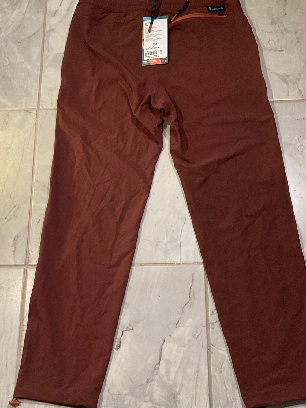 cotopaxi Men's Subo Joggers pants medium NWT Chestnut brown